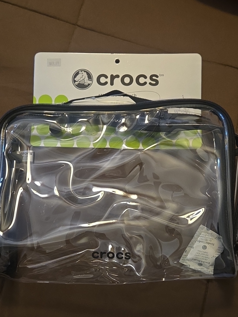 CROCS Clear Attacheble Pouch